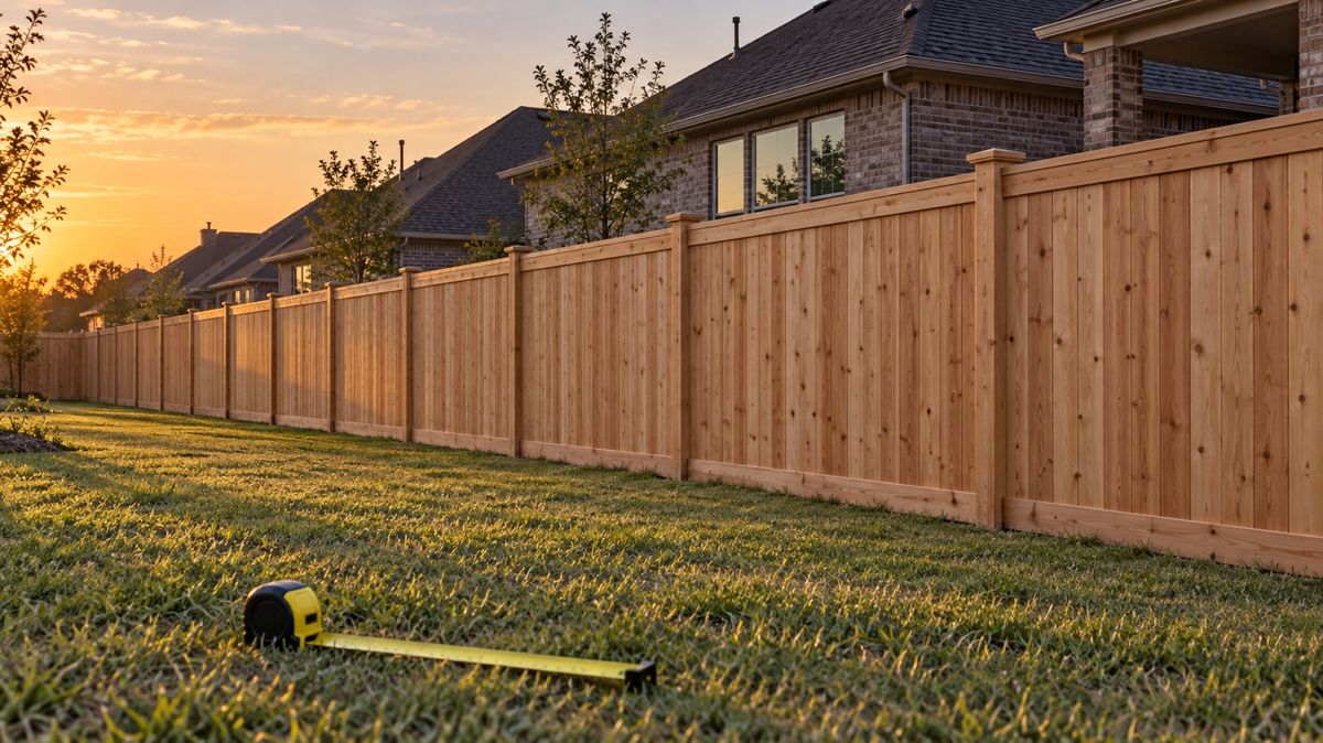 How Much Does Fence Installation Cost in Cypress (Cost Per Foot)?